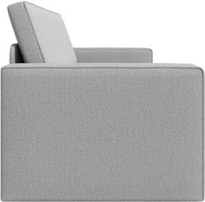 vidaXL Sofa Łóżko 2 w 1 Szary Chmurowy 245x150x60.5 cm Tkanina Lumarko 3