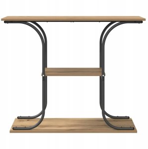 vidaXL Konsola dąb artisan 101 x 35 x 80.5 cm Lumarko! 5