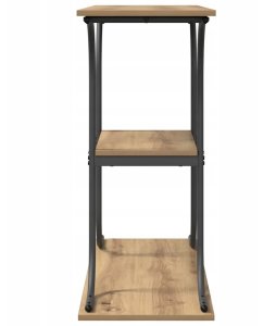 vidaXL Konsola dąb artisan 101 x 35 x 80.5 cm Lumarko! 6