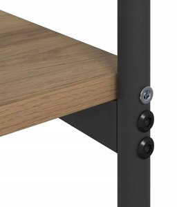 vidaXL Konsola dąb artisan 101 x 35 x 80.5 cm Lumarko! 7