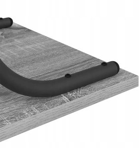 Konsola z półką Szary dąb sonoma 101 x 35 x 80.5 cm Lumarko! 8