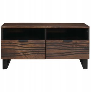 Stolik kawowy - 80x54x40 cm z litego drewna mango Lumarko! 3