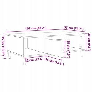 vidaXL dąb sonoma 103,5 x 60 x 35 cm Lumarko 11
