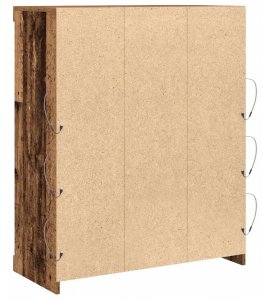 Szafka z oświetleniem LED Stare drewno 41x37x100 cm Lumarko! 8