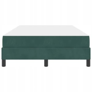 Łóżko kontynentalne z materacem Ciemna zieleń 120 x 200 cm Lumarko! 6
