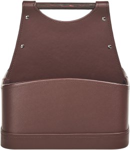 Kosz na pranie Beliani Kosz URUK Brązowy 4