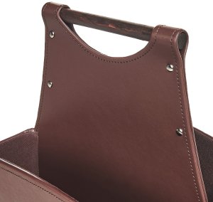 Kosz na pranie Beliani Kosz URUK Brązowy 6