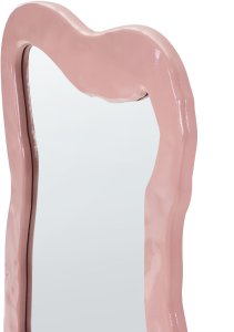 Lustro ścienne PENCRAN 60 cm 80 cm Różowy 5