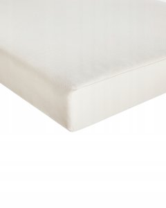 Beliani Krzesło ogrodowe with cushion MICCIANO Acacia wood Broken white 9