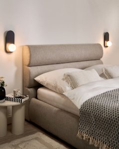 Kinkiet Beliani Zestaw 2 lamp ściennych LEISI czarny 2