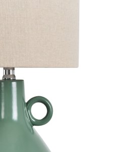 Lampa stołowa Beliani Lampa stołowa KERULEN Ceramika zielona 7