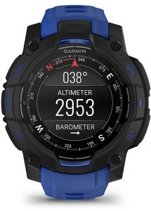 Zegarek sportowy Garmin Instinct 3 AMOLED - 45mm Czarno-niebieski (010-02936-03) 3