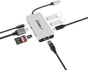 Stacja/replikator Abart Pro Abart Pro 8-in-1 USB-C stacja dokująca z kartą sieciową 2,5GbE i PD do 100W 4
