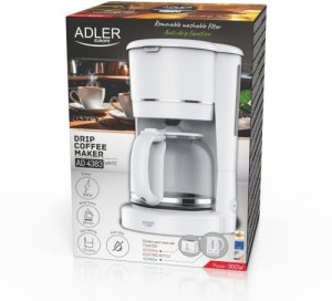 Ekspres przelewowy do kawy mielonej 1,5L 14