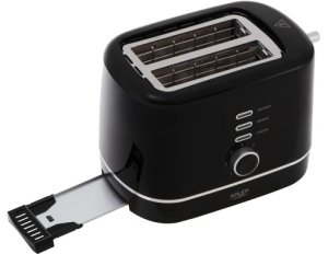 Toster z rusztem do bułek | 7 poziomów opiekania | Funkcja rozmrażania i podgrzewania 3