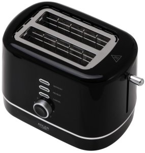 Toster z rusztem do bułek | 7 poziomów opiekania | Funkcja rozmrażania i podgrzewania 5