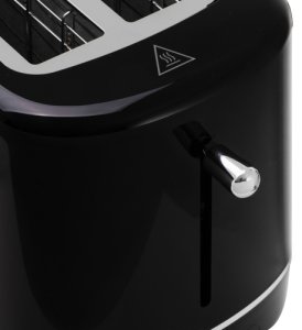 Toster z rusztem do bułek | 7 poziomów opiekania | Funkcja rozmrażania i podgrzewania 7