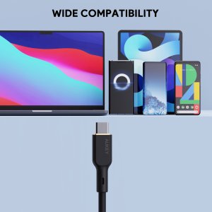 Kabel USB Aukey USB-C - USB-C 1.8 m Czarny (Aukey) 6