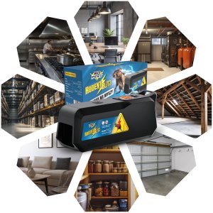 Elektryczna Pułapka Łapka Rażąca na Myszy Szczury Gryzonie 1800V Humanitarna Myszołapka do Zwalczania Myszy Szczurów 11