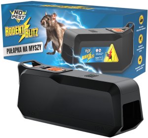 Elektryczna Pułapka Łapka Rażąca na Myszy Szczury Gryzonie 1800V Humanitarna Myszołapka do Zwalczania Myszy Szczurów 2