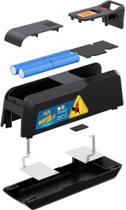 Elektryczna Pułapka Łapka Rażąca na Myszy Szczury Gryzonie 1800V Humanitarna Myszołapka do Zwalczania Myszy Szczurów 5