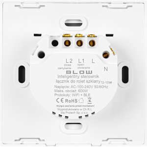 Blow 72-109# Inteligentny sterownik łącznik do rolet szklany wifi tuya 23