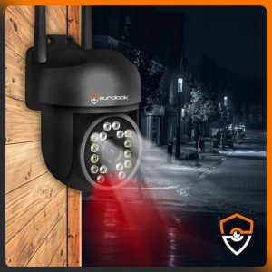 ZEWNĘTRZNA KAMERA IP WIFI OBROTOWA 10MP 4K ULTRA HD MIKROFON ŚLEDZENIE ZOOM 9