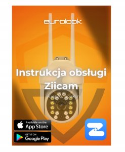 ZEWNĘTRZNA KAMERA IP WIFI OBROTOWA 10MP 4K ULTRA HD APLIKACJA MIKROFON ZOOM 5