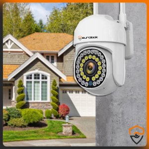 OBROTOWA KAMERA WIFI IP ZEWNĘTRZNA 5MP QHD MONITORING ZOOM DETEKCJA QUAD HD 2