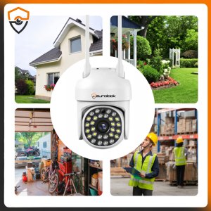 OBROTOWA KAMERA WIFI IP ZEWNĘTRZNA 5MP QHD MONITORING ZOOM DETEKCJA QUAD HD 6