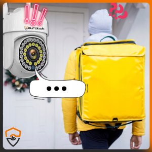 OBROTOWA KAMERA WIFI IP ZEWNĘTRZNA 5MP QHD MONITORING ZOOM DETEKCJA QUAD HD 7
