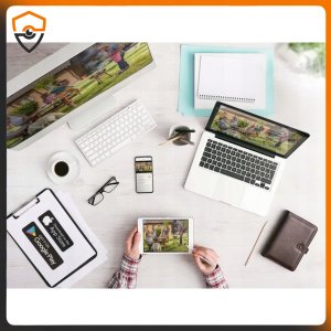 ZEWNĘTRZNA OBROTOWA KAMERA WiFi 8MPx 4K UHD POWIADOMIENIA 2160p MONITORING 10