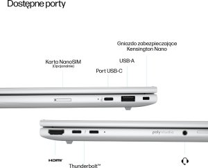 Laptop HP EliteBook 8 G1i 14 Ultra 7 255U / 32 GB / 1 TB / W11 Pro (C51GQET) 6