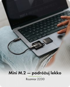 Kieszeń Icy Box Obudowa IcyBox NVMe M.2 10Gbps USB3.2 GEN2 Type-C 5