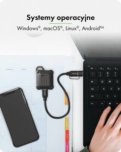 Kieszeń Icy Box Obudowa IcyBox NVMe M.2 10Gbps USB3.2 GEN2 Type-C 7