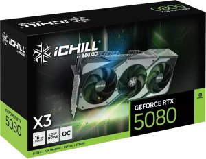 Karta graficzna Inno3D GeForce RTX 5080 iCHILL X3 V2 16GB GDDR7 DLSS4 (C50803-16D7X-176069R) 4