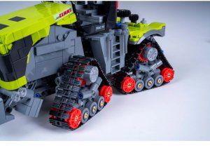 Jamara CaDA Claas Xerion 1:32 Bricks żółty 8+ 2