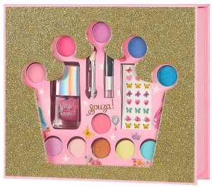 Souza Szkatułka z kosmetykami do makijażu dla dzieci zestaw 15 el. Korona 3