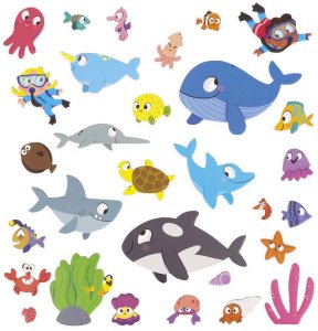 Janod Magnetyczna układanka podwodny świat Magneti'stories 3+ 5