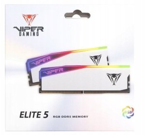 Pamięć Patriot Viper Elite 5 RGB, DDR5, 48 GB, 7000MHz, CL32 (PVER548G70C32KW) 7