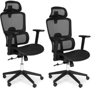 Krzesło biurowe ModernHome 9591 Czarne 5