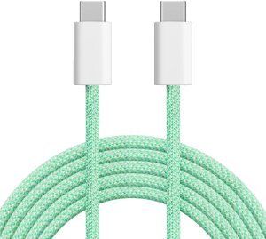 Kabel USB Kruger&Matz Kabel USB typu C - USB typu C 100 W 1,5 m zielony Basic 3