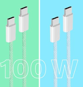 Kabel USB Kruger&Matz Kabel USB typu C - USB typu C 100 W 1,5 m zielony Basic 6