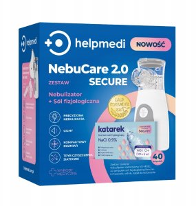 KATAREK nebulizator+sól NEBUCARE 3