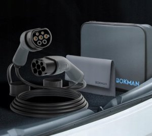 Kabel do ładowania samochodów Bokman Kabel do ładowania typ 2 22 kW 32 A 3-fazowy 8m kabel EV 2