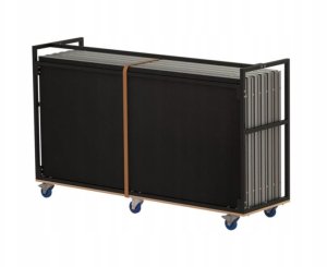 Protekt Zestaw Stageworx CargoBox Praktyczny 6 podestów 2x1m + wózek transportowy 5