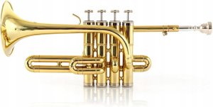 Yamaha Trąbka Mosiądz PT-196 Bb Piccolo 2