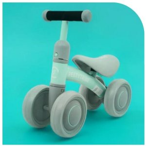 Rowerek biegowy Jeździk SPORTRIKE PettyTrike Z7 zielony 12