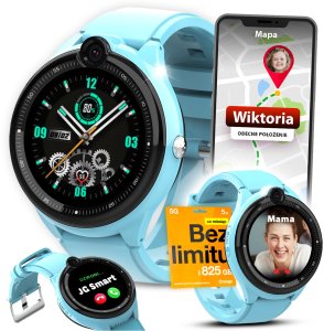 Smartwatch Dla Dzieci Zegarek Telefon GPS Rozmowy Aparat Wideo Lokalizacja 13