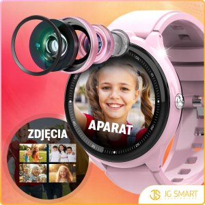 Smartwatch Dla Dzieci Zegarek Telefon GPS Rozmowy Aparat Wideo Lokalizacja 4